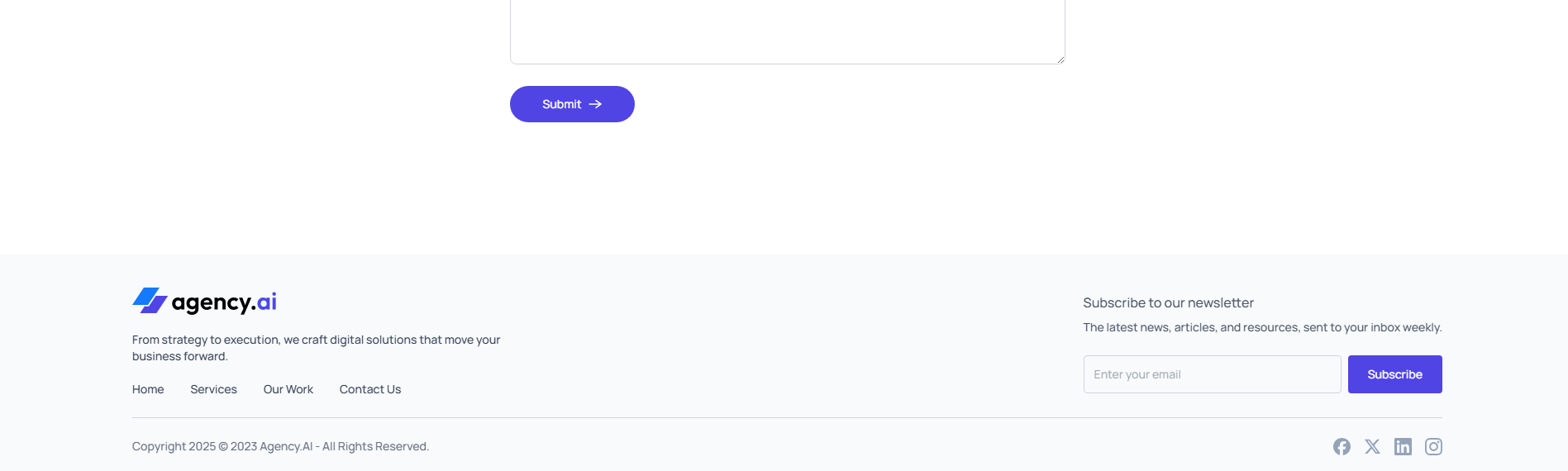footer page 